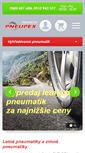 Mobile Screenshot of pneumatiky-pneupex.sk